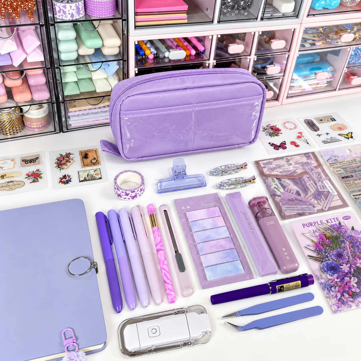 Lavender Stationery Gift Set