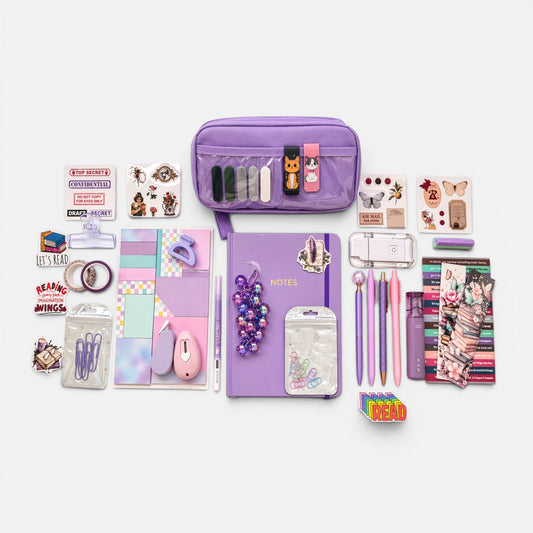 Aesthetic Stationery Set – Lavender