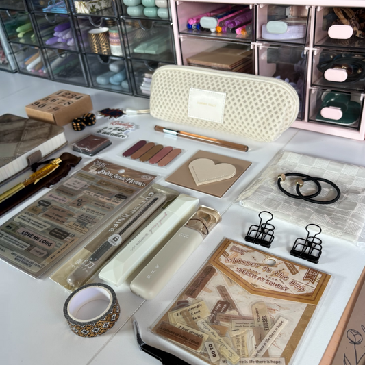 Beige Stationery Gift Set
