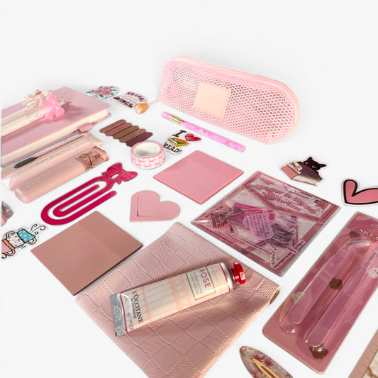 Pink Aesthetic Stationery Set