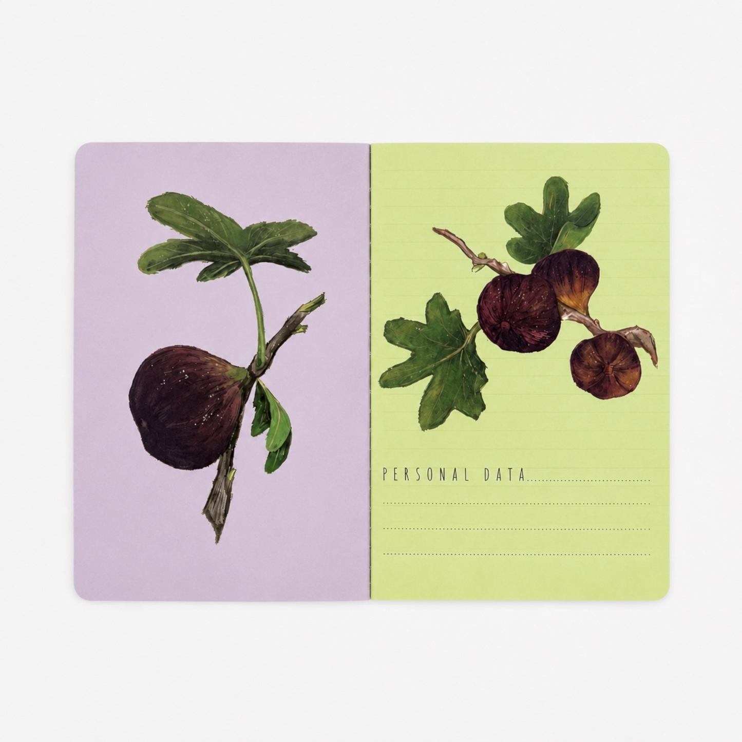 Fig Garden A5 Notebook