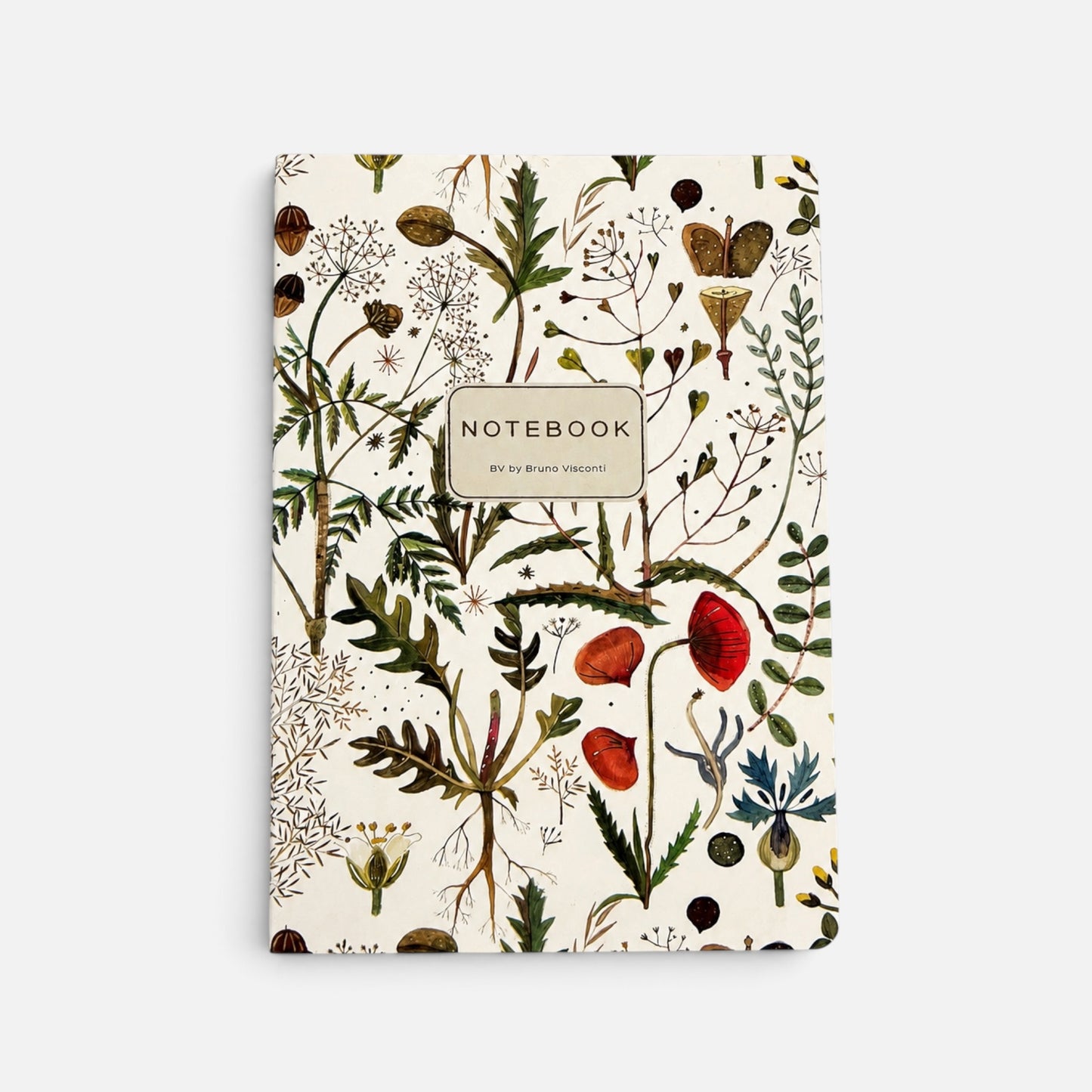 Botanical A5 Notebook – Wildflowers