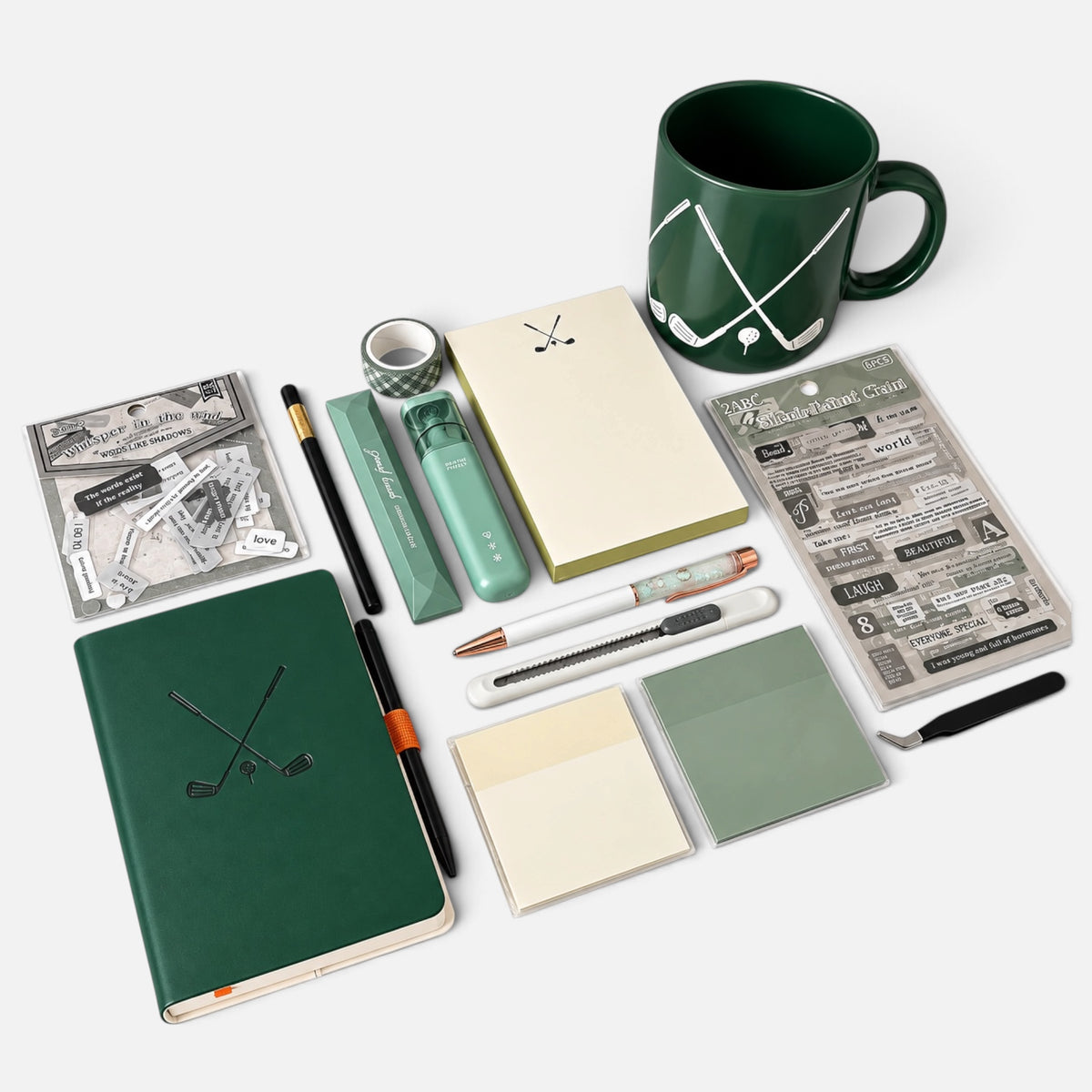 Golf Lover Stationery Gift Set