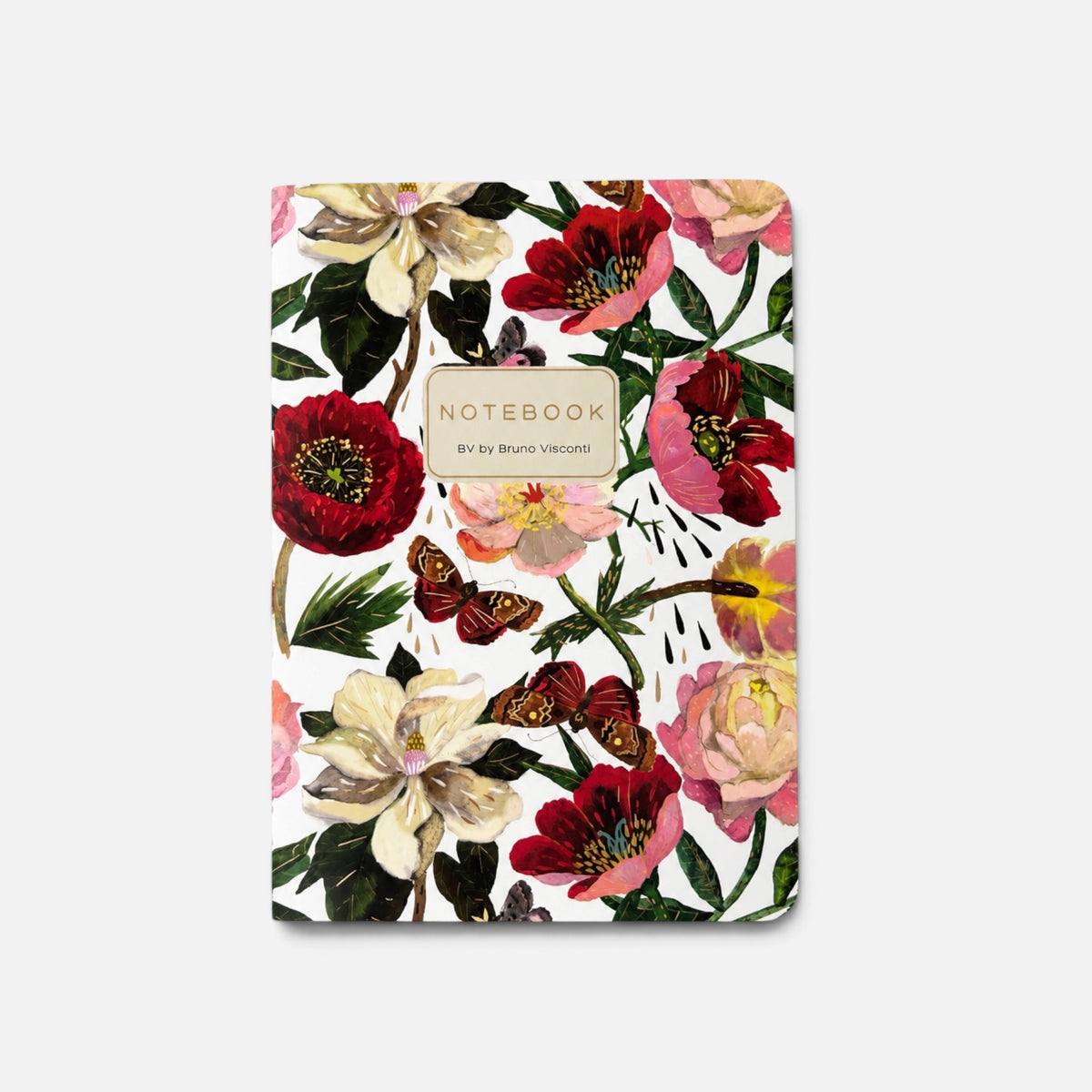 Botanical A6 Notebook – Peonies